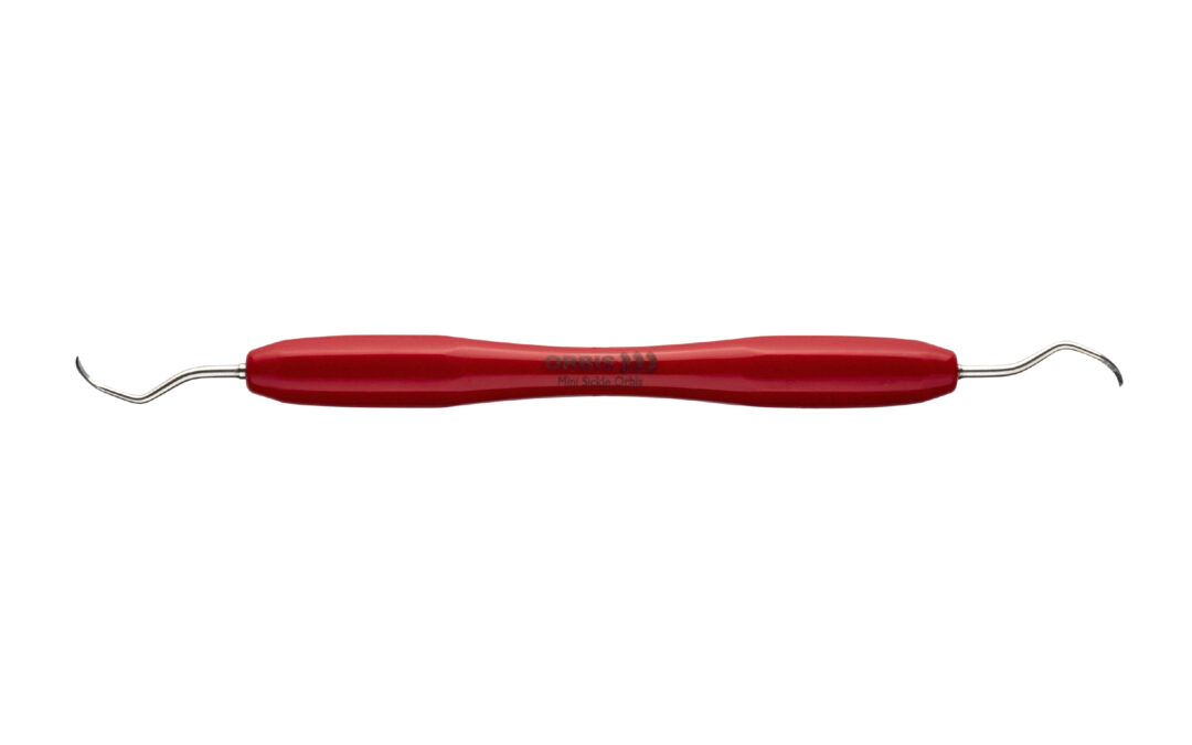 Orbis Plus Mini Sickle scaler, 311-312 PDO, rød, 1stkKøb i webshopVarenummer 35299