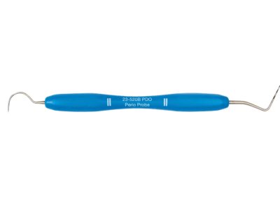 Orbis sonde-pochemåler, 23-520B PDO, buet, blå, 1sKøb i webshopVarenummer 93976