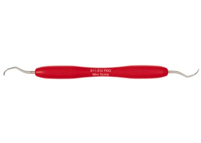Orbis sickle scaler, 311-312 PDO, mini, rød, 1stkKøb i webshopVarenummer 93979
