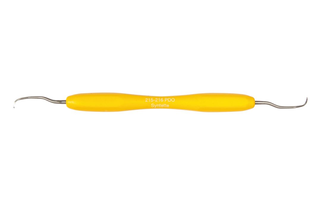 Orbis Syntette curette, 215-216 PDO, gul, 1stkKøb i webshopVarenummer 93980