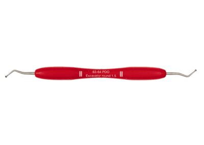 Orbis rund ekskavator, 63-64 PDO, 1,5mm, rød, 1stkKøb i webshopVarenummer 93988