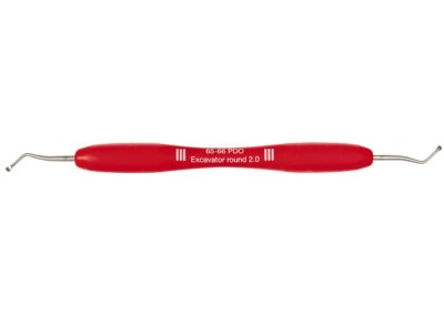 Orbis rund ekskavator, 65-66 PDO, 2,0mm, rød, 1stkKøb i webshopVarenummer 93989