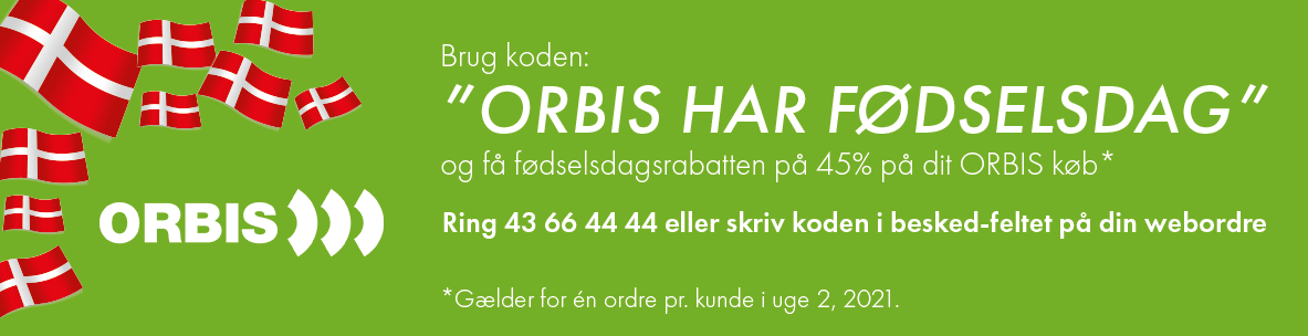 ORBIS microsite rabatkode